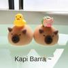 Capybara Bath Sponge Ball Cartoon Animal Baby Shower Brushes Bubble Sponges Bathroom Acssories for Kids and Adult