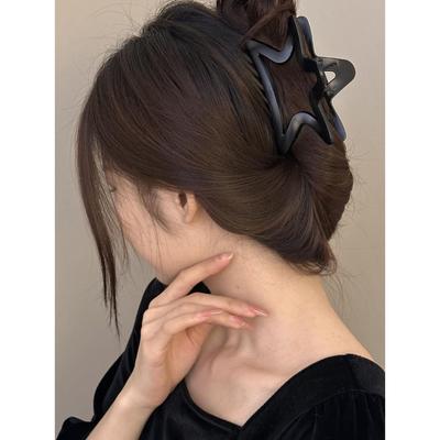 1/2 Stück Mode Geometrisch Hohl Fünfeckiger Stern Haarspangen Für Frauen Mädchen Party Haarschmuck