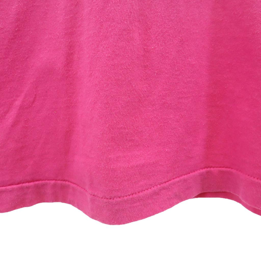 FRUIT OF THE LOOM 90s Old USA Made Short Sleeve Single Stitch Message T-shirt Men's Used