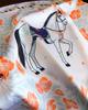 Floral Printed Silk Like Square Scarf For Women Summer Sun Protection