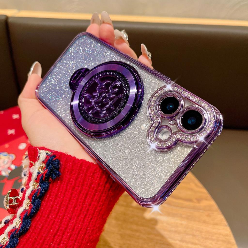 The Lucky Stand Phone Case Is Suitable for The New Year's Festive Shell of Apple 16 Pro Max and IPhone15 Plus