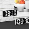 Dual Alarms Digital Clock Mute Electronic Clock Digital Display LED Alarm Clock  Travel