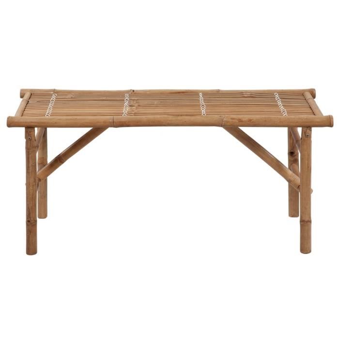 Banc de jardin - vidaXL - Pliable - 118 cm - Coussin taupe - Bois massif