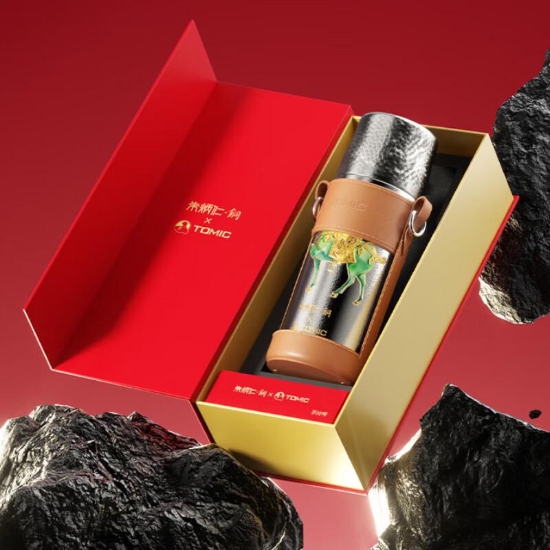 TOMIC Pure Titanium Thermal Tea Mug