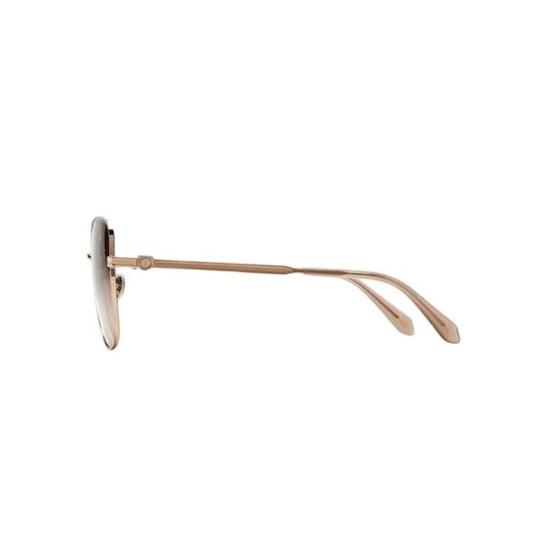 Ferragamo Fashionable Luxury Square Sunglasses Women sunglasses Black Rose-Gold SF320SLBK-1