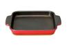 Hokuriku Aluminum HOKUA Baked Plus (Toaster Oven Plate) Flat Plate (Red) RBI1001