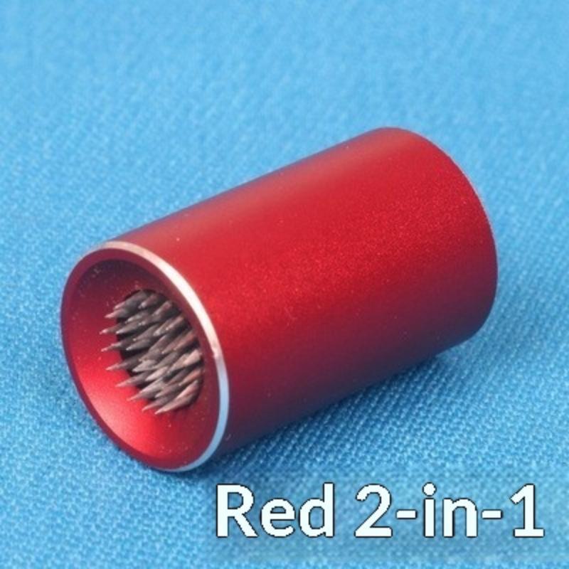 2 In 1 Billiard Cue Tip Repair Shaper Aluminum Snooker Billiard Pool Cue Tip Shaper Burnisher File Repair Tool Billiards Accesso