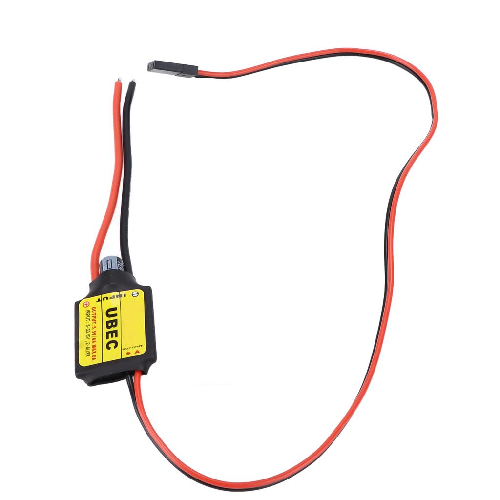 RC Airplane ESC 6A Stable Efficient Fast Speed Reduce Fever Protection Function RC Airplane Accessory 5.5V