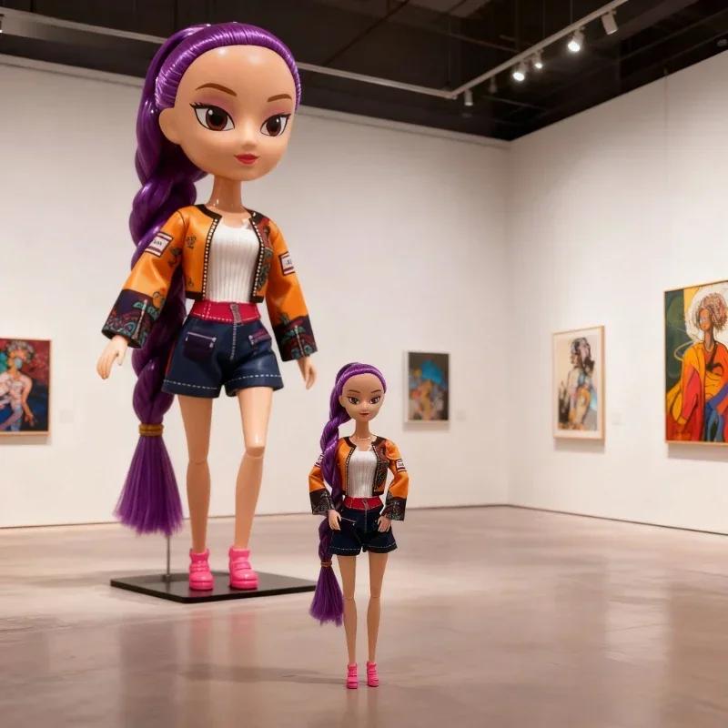 ~ NEUE Puppen Spielzeug Kpop Dämonenjäger Actionfigur Spielzeug Rumi Mira Zoey Schöne Prinzessin Baby Mädchen Puppen Kunststoff DIY Spielzeug für Mädchen