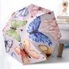 1pc Butterfly Pattern Automatic Umbrella | Portable Foldable 8-Rib Manual Open, Cute Birthday & Holiday Gift for Outdoor Yy260107122