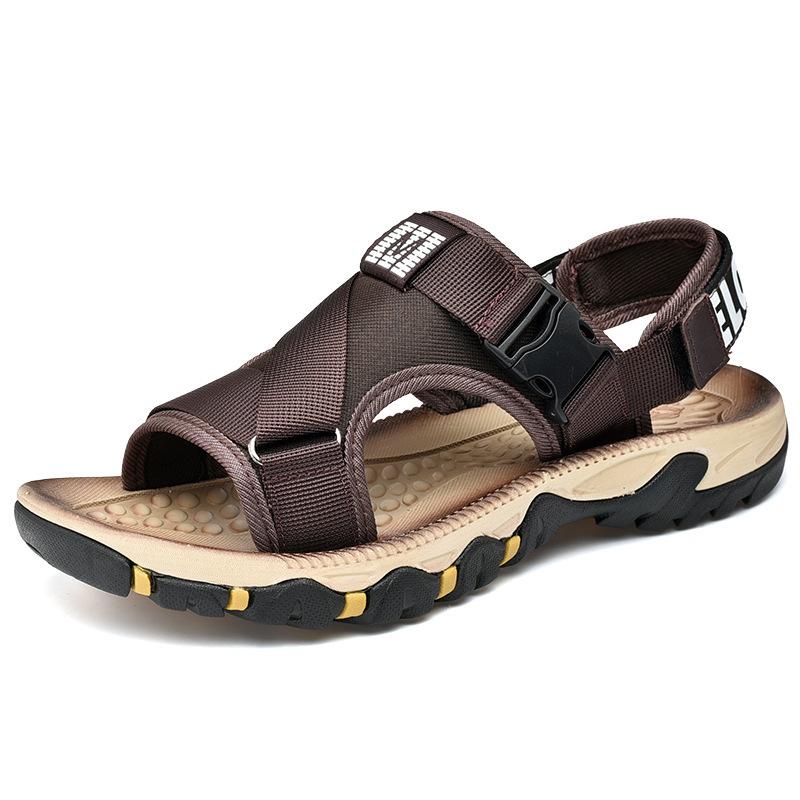 New Summer Men's Casual Sandals Breathable Non-slip Travel Beach Sports Sandals Men's Foreign Trade