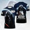 3D Quick Drying Short Sleeved Men T Shirt Around The 50th Anniversary of Star Wars Adult Children's Parent Child T Shirts