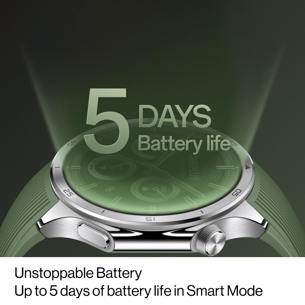 OnePlus Watch 3 Global Version Smart Watch 1.5’’ AMOLED 32GB Snapdragon W5 Wear OS by Google Snapdragon W5 IP68