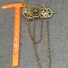 Punk Clock Metal Hair Clip Steampunk Gear Hairpin Vintage Headwear Party Gifts