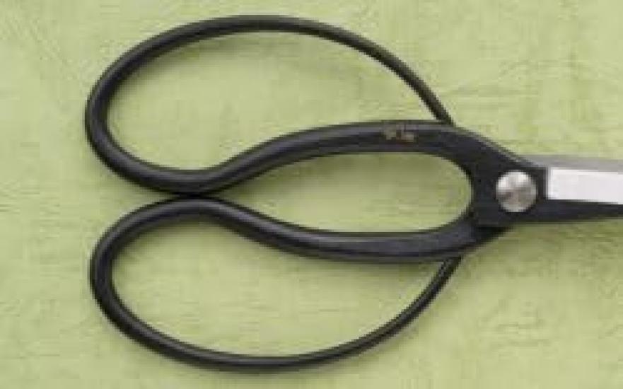 Tsurumaki-Messer, Okubo-Schere, 180 mm, Sanjo, traditionelle Schmiedewerkstatt, Gartenpflanze, Bonsai-Gartenarbeit, vielseitig, einfach zu verwenden, einfaches Beschneiden von Blumen