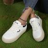 Autumn Women's Flat Shoes Fashionable Design Platform Casual Breathable Canvas Comfortable Women's Sports Vulcanized Shoes