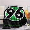 1pc Hannover 96 Print Flannel Blanket, High Quality Comfortable for All Seasons, Home Decor, Warmth and Comfort, Perfect for Christmas Gifts58