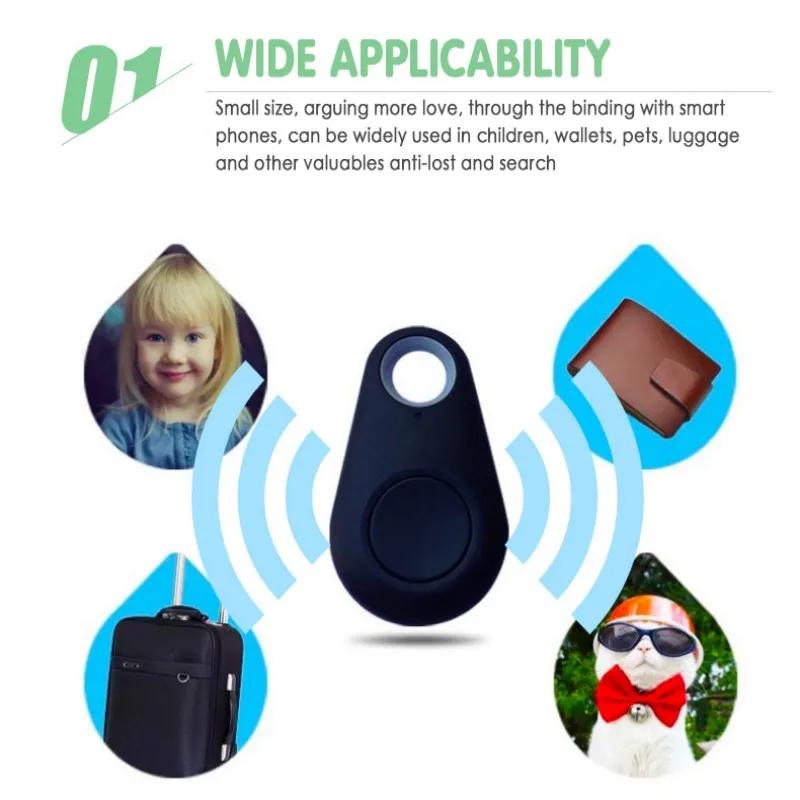 Smart Mini GPS Tracker for Pets Anti-Lost Waterproof Bluetooth Tracker Kids Tracker Finding Device Pet Dog Cat Key Wallet Bag