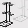 Multi-Tier Game Controller Holder Iron Dumbbell Storage Rack Headphones Organizer  Table