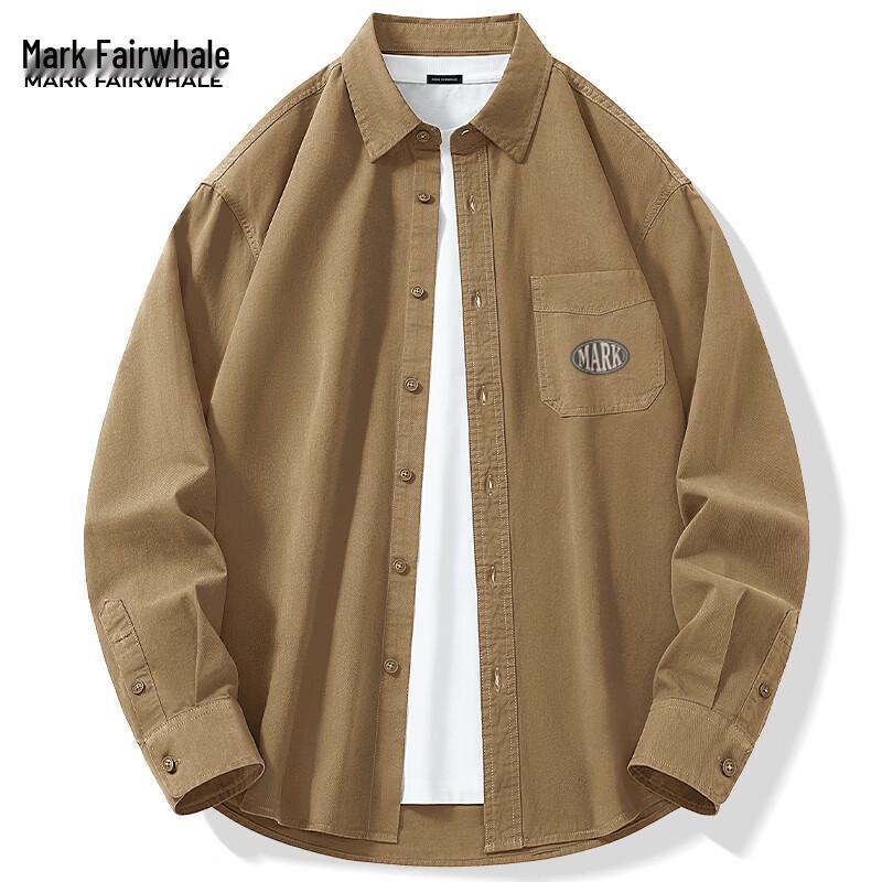 Mark Fairwhale Men s Business Casual Cotton Long-Sleeve Shirt 2XL