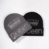 Crown Pattern Queen Winter Beanie Knitted Cap Warm Breathable Gifts Fashion