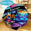 Custom Name Umbrella Blox Fruits Umbrella 8-Frame for Travel, Camping, Casual Lightweight Portable, Essential for Family Gifts