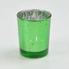Colorful Mercury Glass Tealight Candle Holder for Wedding Parties Hotel Cafe Bar Home Decoration