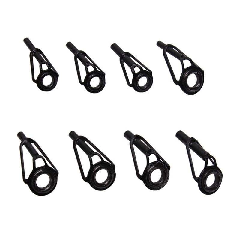 Creative Top Ring Ceramic Fishing Leading Eye Swivel Snap Fishing Accessory Set