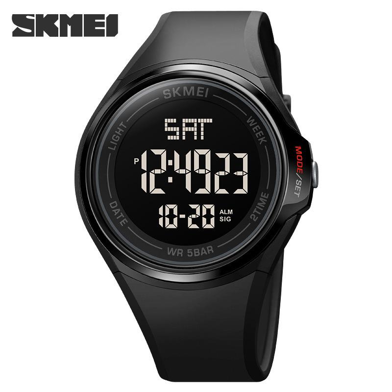 

Moment beauty electronic watch boys and middle school students watch 2024 new middle and high school teenagers trend waterproof sports watch чорний