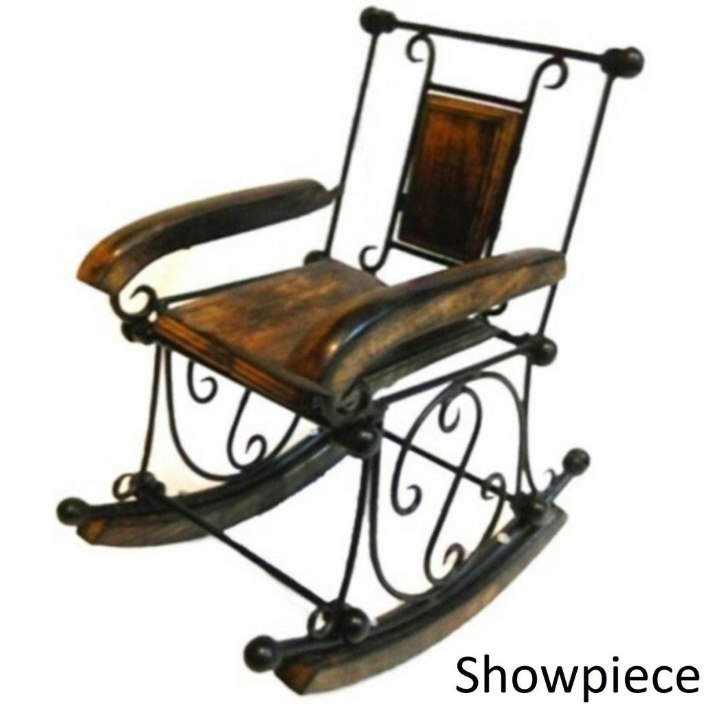 

Декоративный сувенир ручной работы - 26 см (Железо, Черный, Коричневый)