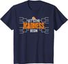 Let The Madness Begin Basketball Madness College Fun Youth Unisex T-shirt