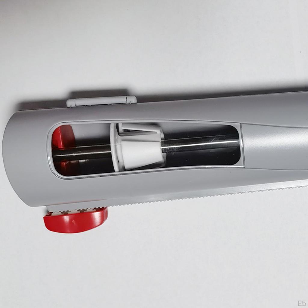 Easy-Cut Plastic Wrap Dispenser for Kitchen Storage