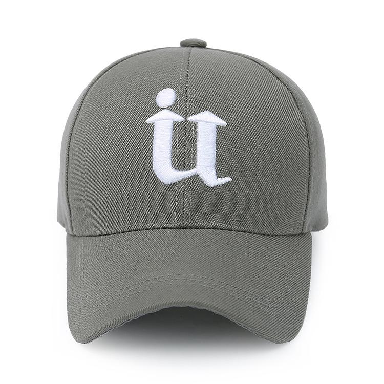 Zhen Yueqi, Korean Version of Men's Hat Outdoor Women's Sunshade Baseball Cap Spring and Summer Golf U-letter Cap