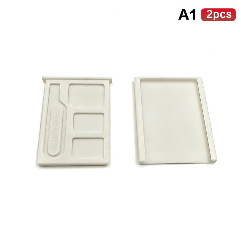 2Pcs Sim Card Storage Box Portable Secure Storage Of Phone Memory Cards 2-Slots-Sim Card+1-Slots-Cards-Pin+1-Slot Tf-Card