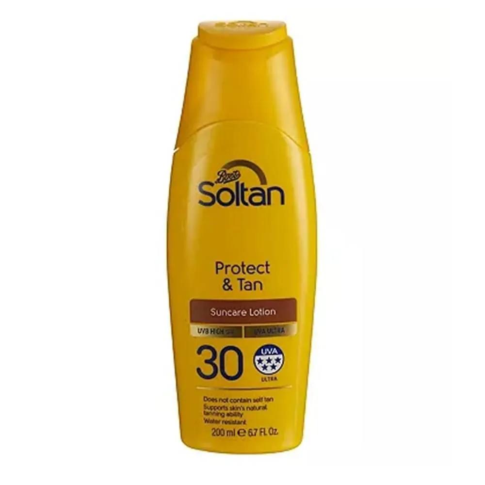 Soltan Suncare Lotion 200ml 1 Pack Protect & Tan Soltan Protect & Tan Suncare Lotion SPF30 200ml