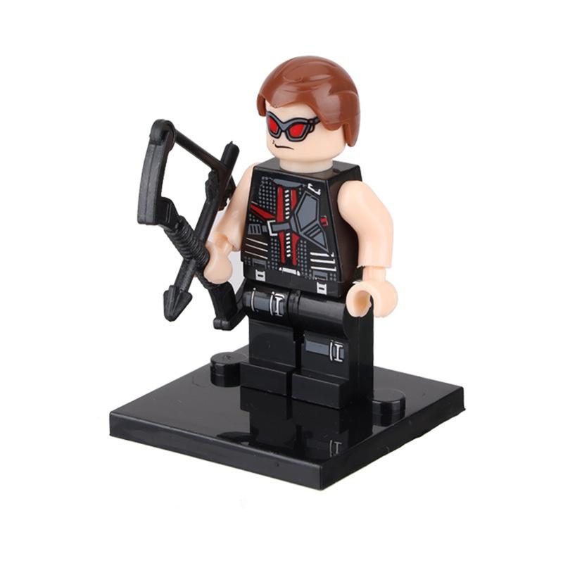 Superhero Building Blocks Toy Set With Iron Man Captain America Wolverine Spider-man And More!