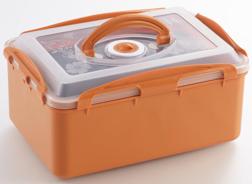 Yoshikawa Fermented Food Pickle Pot SJ1910 Orange 2600ml