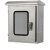 Lan Tu Yi IP65 Waterproof Double Door Stainless Steel Enclosure