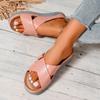 Fashion Plus Size Shoes Female 2024 Hot Sale Women's Slippers Casual Slippers Women Buckle Round Toe Wedges Open Toe Women's Sandals