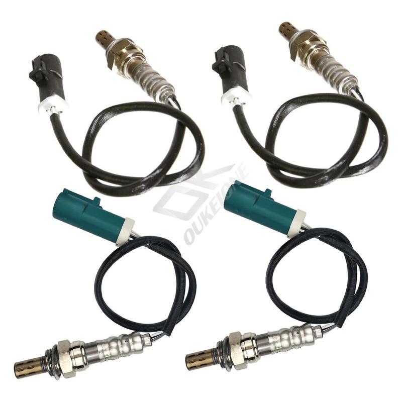 4Pcs Oxygen O2 Sensor Lambda for 2006 2007 2008 2009 2010 2011 Mercury Grand Marquis Ford Crown Victoria 4.6L 234-4373 234-4609