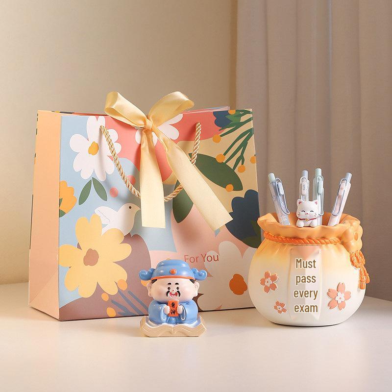 Wenqu Star Wenchang Emperor Success Ornament: Good Luck Motivational Gift for Exams and Graduation
