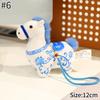Horse Statues Figure Desk Ornament Christmas New Year Home Office Decoration Spring Festival Decoration Party Gift Horse Favors