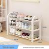 Sturdy Multi-Layer Shoe Rack: Simple, Multi-Functional Storage for Dorms & Homes
