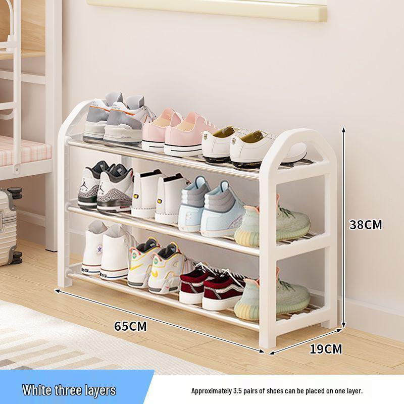 Sturdy Multi-Layer Shoe Rack: Simple, Multi-Functional Storage for Dorms & Homes