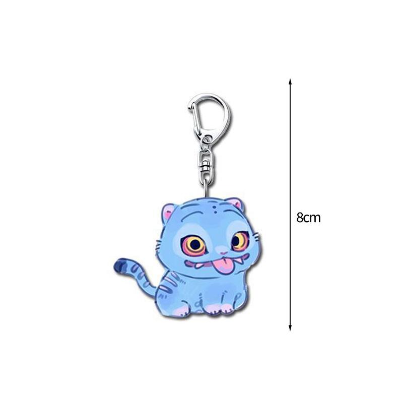 K-kpop D-Demon H Waterproof Acrylic Keychain Souvenir Creative Hunters Gift Korean Kpop Bag Mobile Phone Chain Pendent
