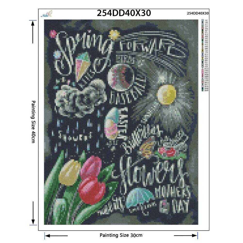 Diamantová malba 5D Diy Diamantová malba Celá kulatá diamantová výšivka Krajina Diamond Paint