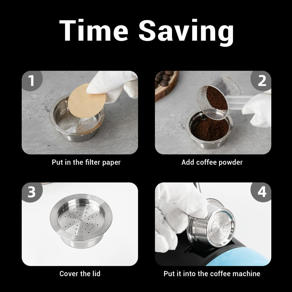 500PCS Set 32MM Round Coffee Filter Paper Round Coffee Pod Filter Paper Capsule Coffee Machines