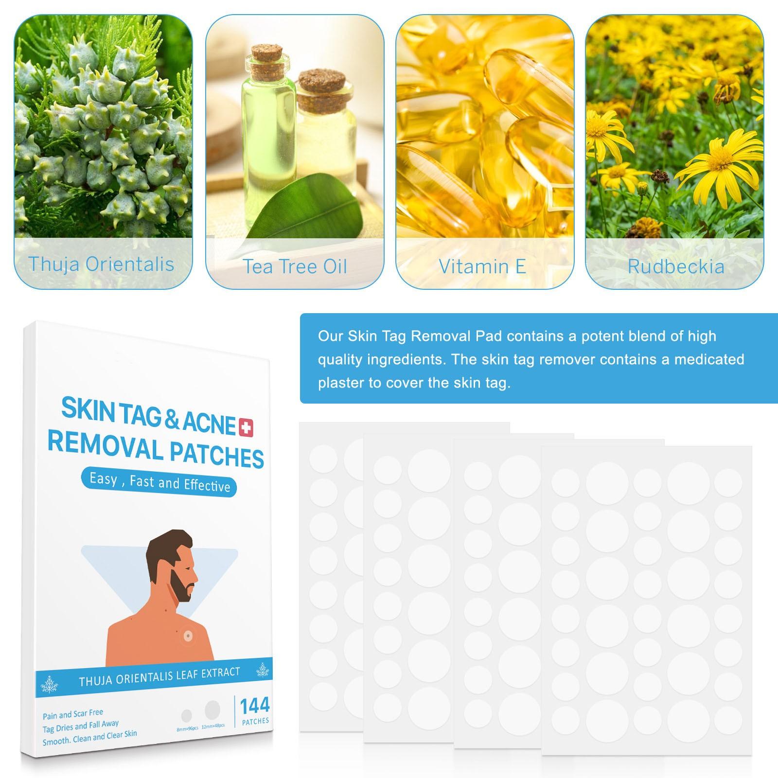 Патчи от прыщей (144 шт.) Гидроколлоидные пластыри от прыщей с салициловыми пластырями — фото 3