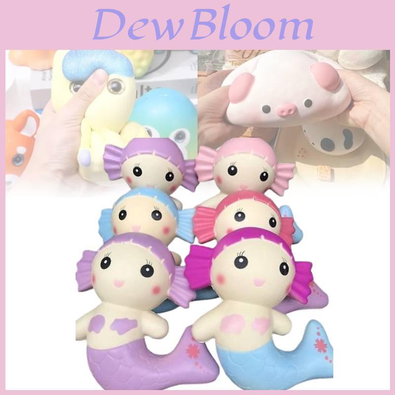 Mermaid Squishy Pu Toy Slow Rebound Stress Relief Gift For Kids Party Favors Collectible