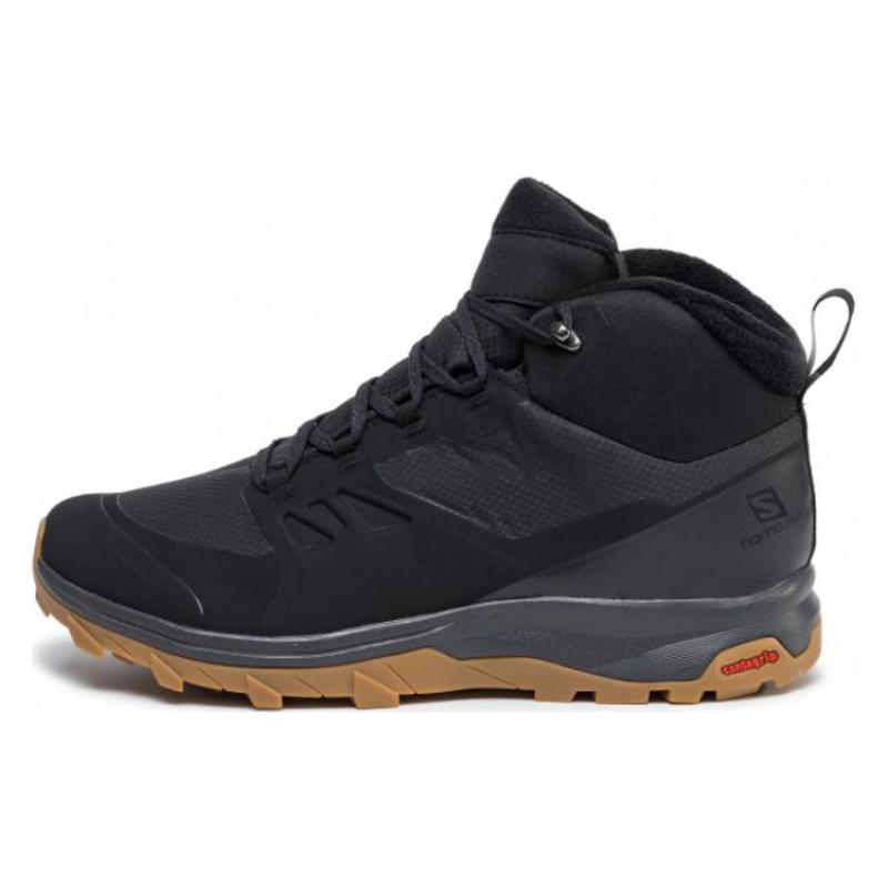 

SALOMON Outsnap Cswp Black Brown / L00 Sneakers 409220 41⅓